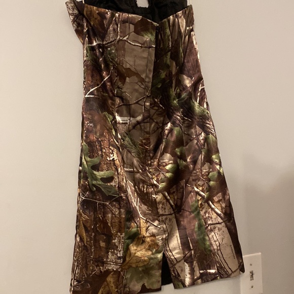 Real tree camouflage formal dress 100% inches polyester - Picture 3 of 3
